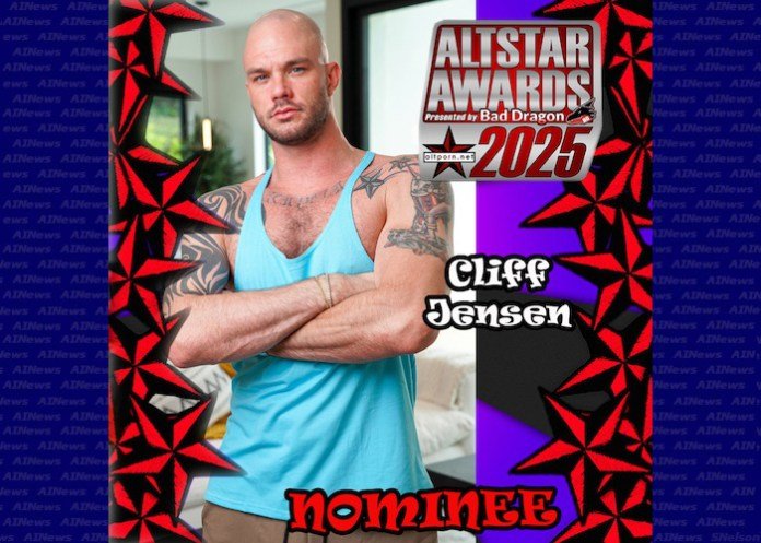 Cliff Jensen Receives His 1st AltStar Awards Nom