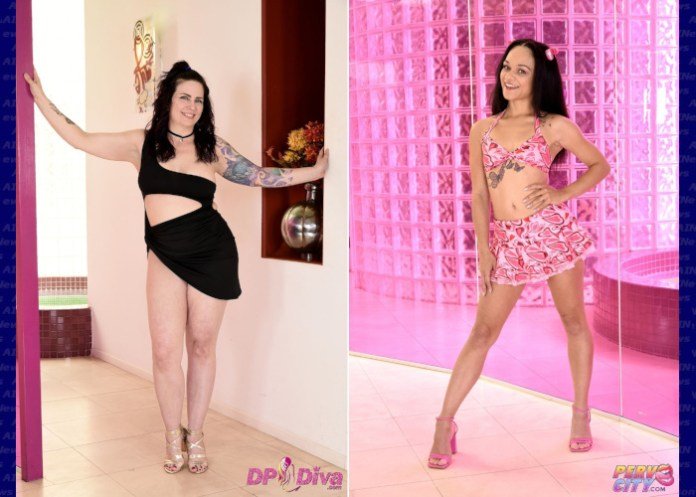 DP Diva, PervCity Debut Showstoppers Lily Pleasure, Kiki Cali