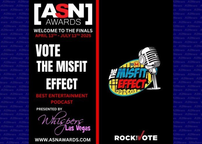 The Misfit Effect Podcast & Rawstarr Receive 1st ASN Awards Nomination