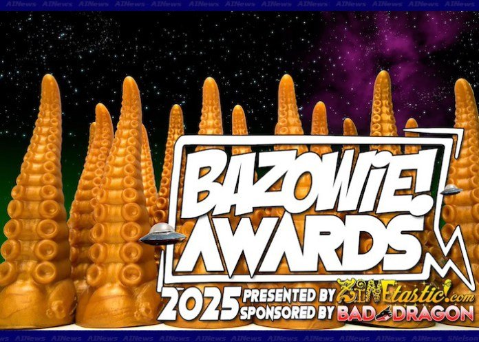 Bazowie Award-Winners Receive Exclusive Bad Dragon Golden Tentacles