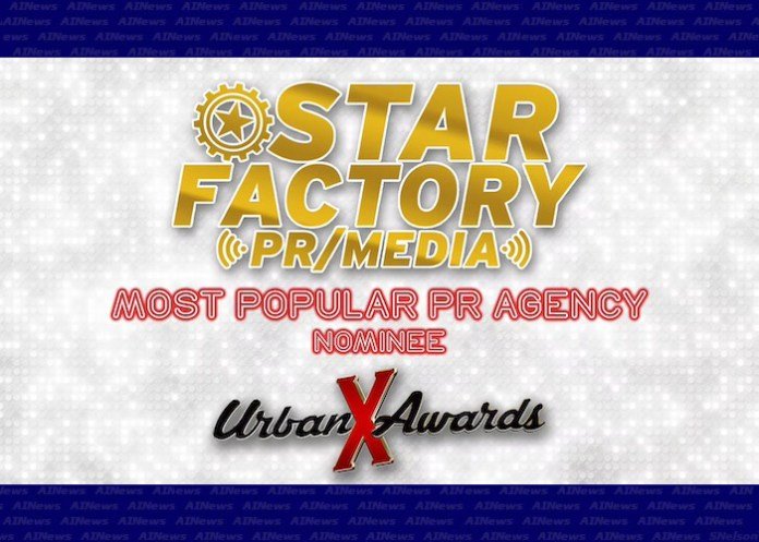 Star Factory PR Receives Urban X Awards Nomination For Most Popular PR Agency