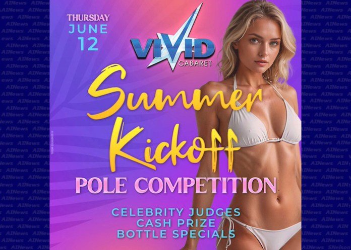 Vivid Cabaret New York Summer Kickoff Pole Dance Competition