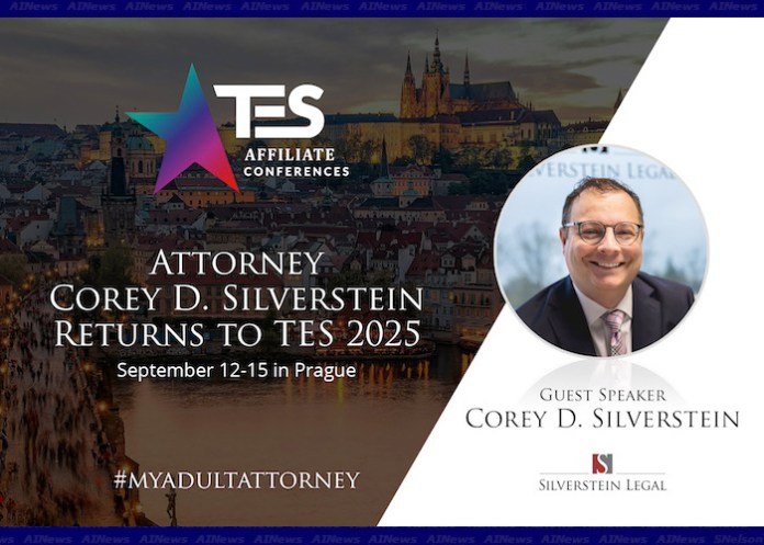 Attorney Corey Silverstein Announces TES Prague 2025 Attendance and Seminar Lineup