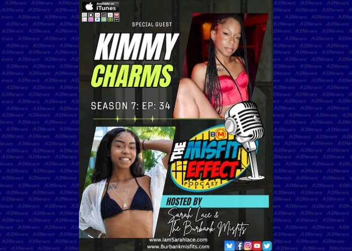 Kimmy Charms Guests on The misfit Effect podcast