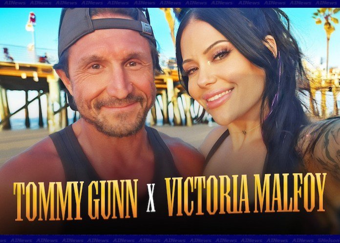 Victoria Malfoy and Tommy Gunn in ‘Beach Bus Hookup’