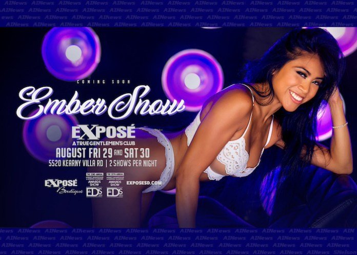 EMBER SNOW FEATURING AT EXPOSÉ KEARNY VILLA RD