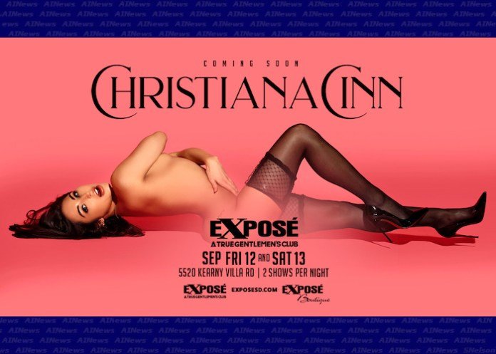 CHRISTIANA CINN FEATURING AT EXPOSÉ KEARNY VILLA RD