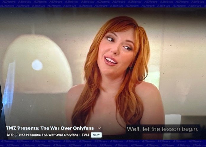 Lauren Phillips Featured in ‘TMZ Presents: The War Over OnlyFans’