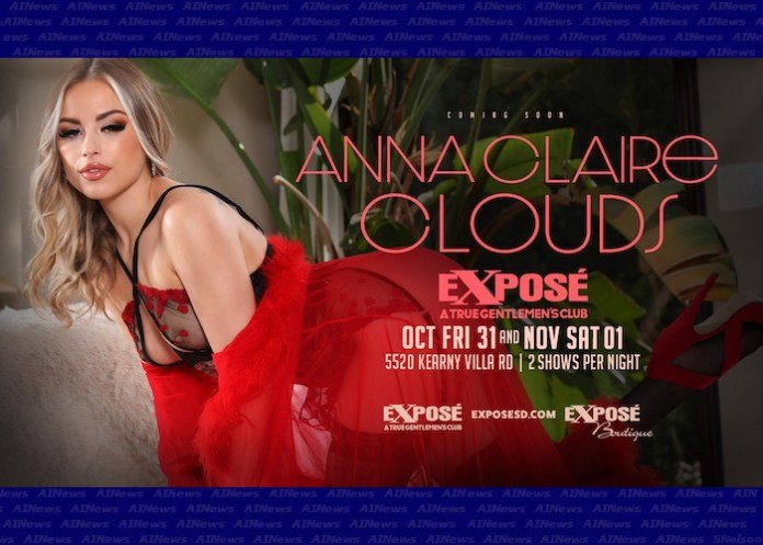 Anna Claire Clouds Featuring at Exposé Kearney Villa Rd