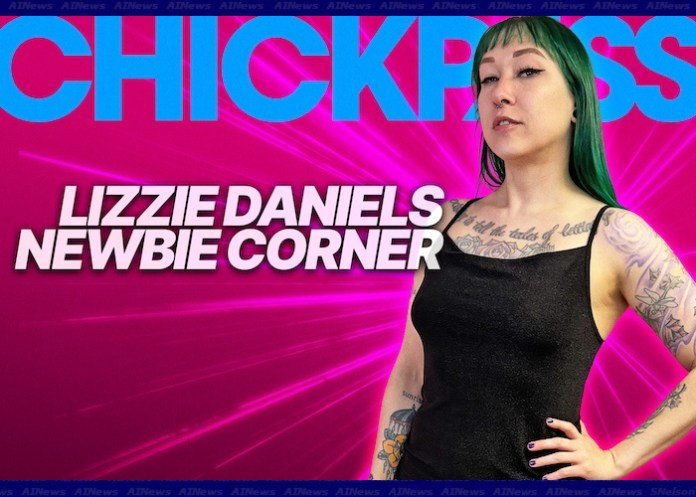 Facial Finish for Lizzie Daniels in Latest ChickPass Newbie Corner