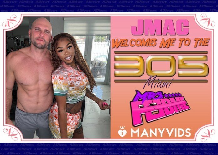 JMac Featured On Mrs. Feed Me’s Biggest ManyVids Release of 2025