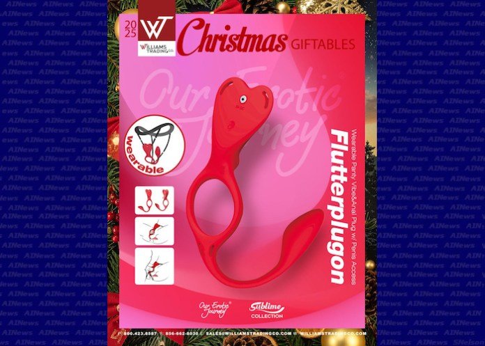 Our Erotic Journey’s Flutterplugon Now Available at Williams Trading
