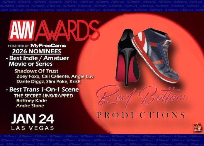 Red Bottom Productions Receives Multiple 2026 AVN Awards Nominations 