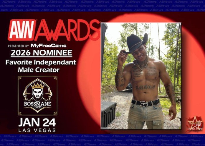 Bo$$mane Dre Earns His First AVN Awards Nomination