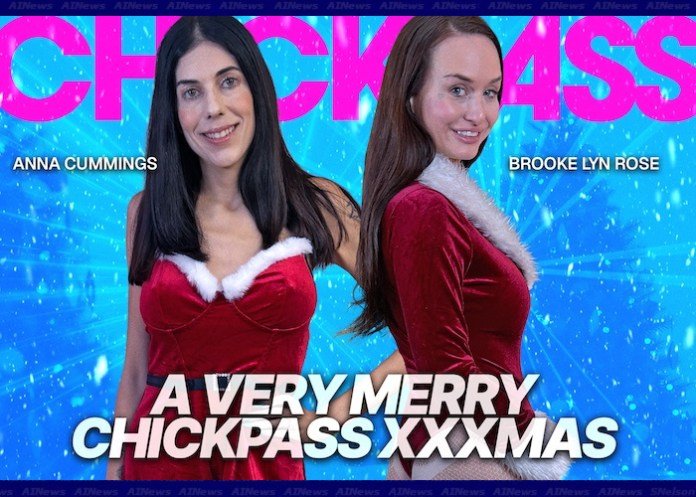 ChickPass Amateurs Celebrates Christmas with Two Festive Creampie Scenes