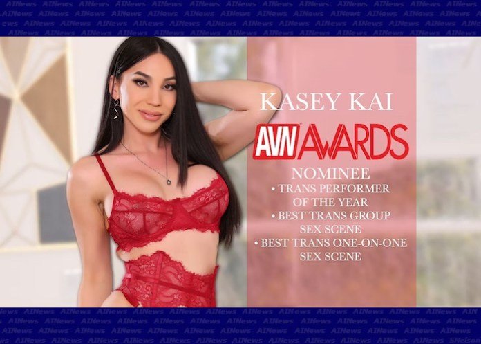 Kasey Kei Scores Four 2026 AVN Awards Nominations