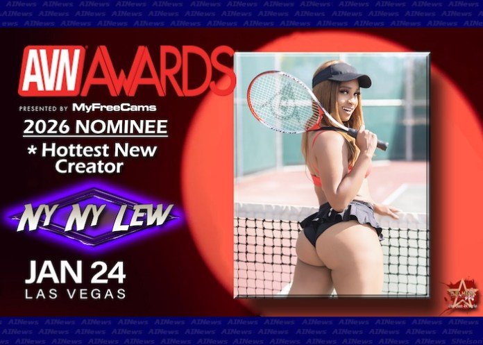 Ny Ny Lew Receives Multiple AVN Fan Awards Nominations