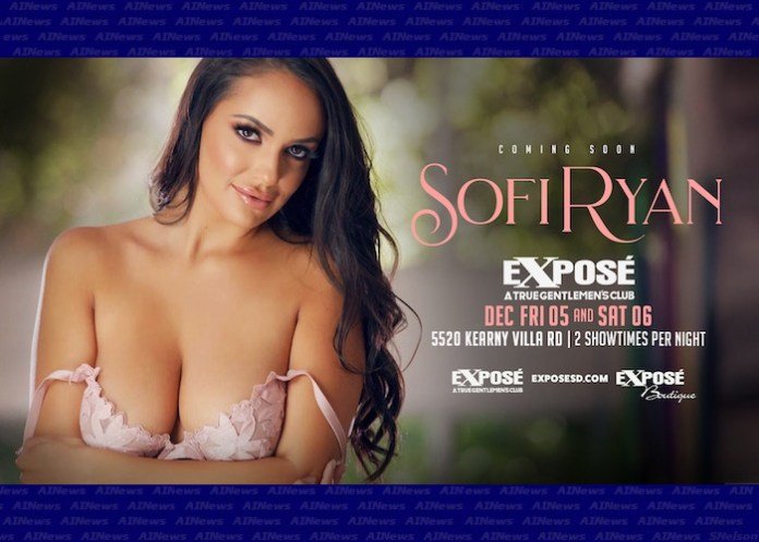 Sofi Ryan Featuring at Exposé Kearney Villa Rd