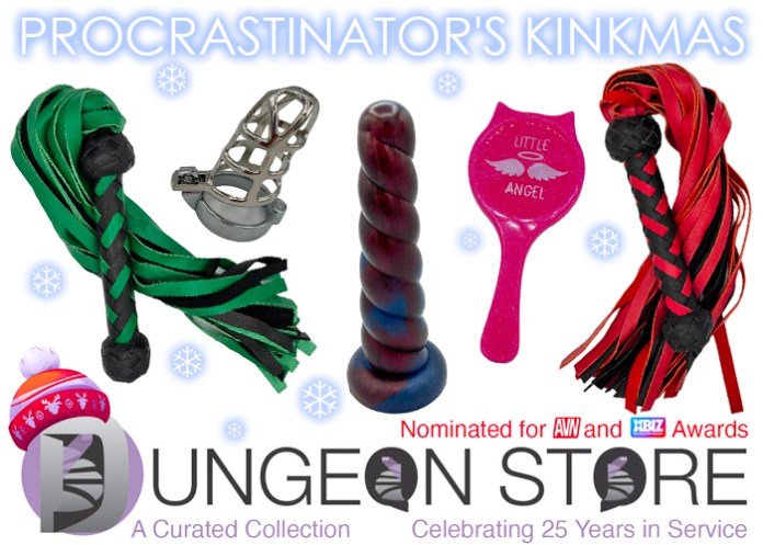The Dungeon Store Presents the Annual Procrastinator’s Kinkmas Sale