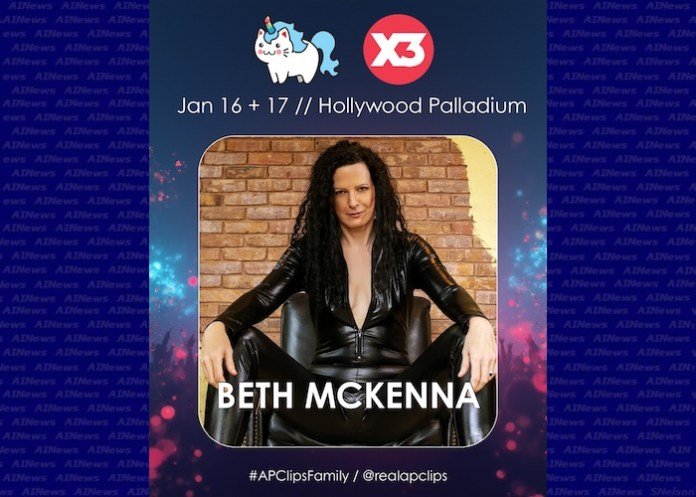 Beth McKenna Appearing at XBIZ Creator X3 Expo in Los Angeles