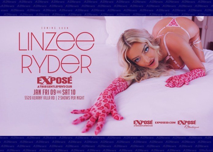 Linzee Ryder Featuring at Exposé Kearney Villa Rd