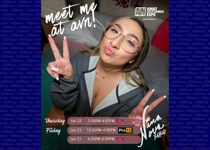 Nina Nova to Appear at AVN Expo PR