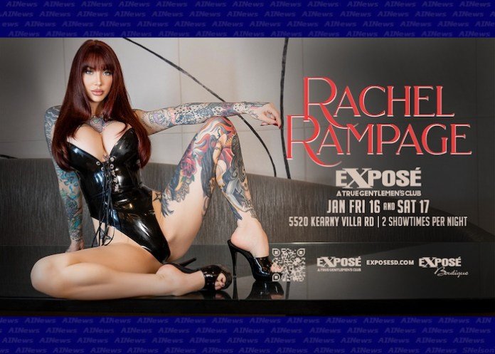 Rachel Rampage Featuring at Exposé Kearney Villa Rd