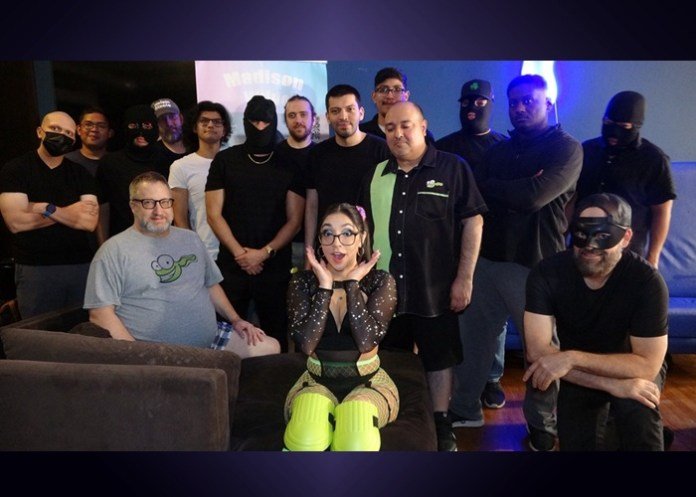 Undisputed Champion of Sluts! Madison Wilde Bows Hot New Gangbang