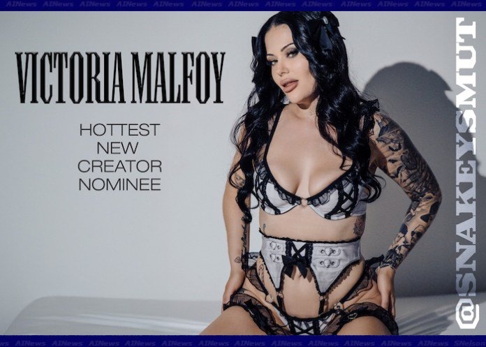 Victoria Malfoy Earns Nomination for AVN Hottest New Creator