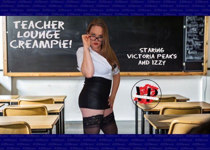 Victoria Peaks Gets Hands-On in “Teacher Lounge Creampie”