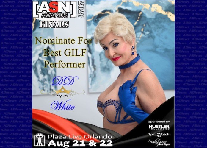 DD White Seeks Fan Votes in ASN Awards’ ‘Best GILF Performer’ Race