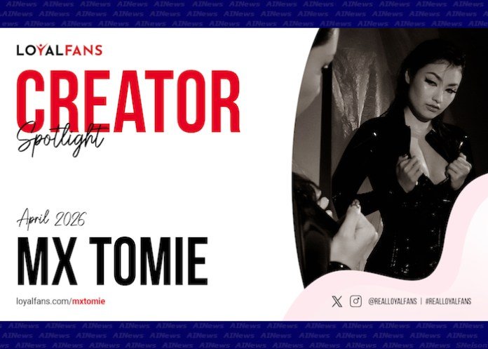 Mx Tomie Named LoyalFans’ Featured Creator for April