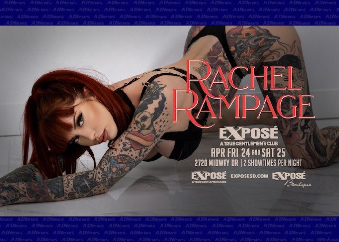 Rachel Rampage Featuring at Exposé Midway Drive