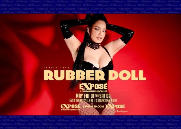 RubberDoll Featuring at Exposé Kearney Villa Rd