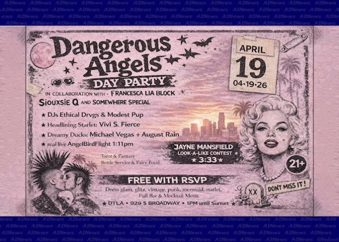 Siouxsie Q Hosts “Dangerous Angels” Day Party Somewhere Special in DTLA