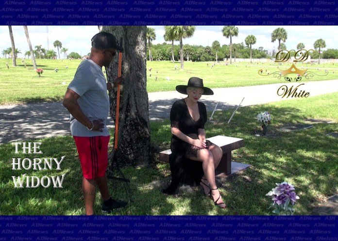 White Mourns, Moves On in The Horny Widow