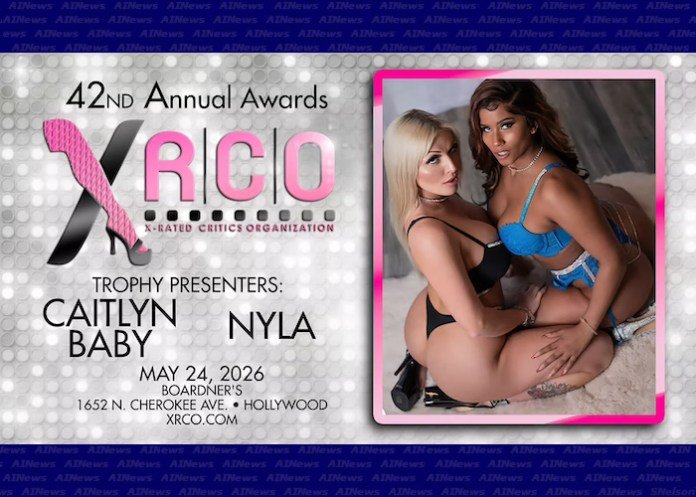 XRCO Awards Names Caitlyn Baby and Nyla as Trophy Presenters for 42nd Annual Show