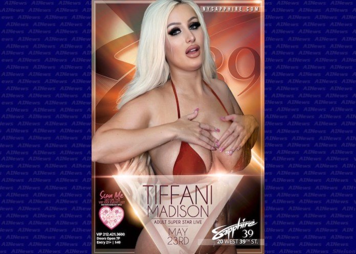 Tiffani Madison Headlines Sapphire 39 NYC Saturday