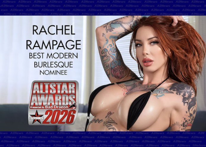 Rachel Rampage Earns AltStar Award Nomination for Modern Burlesque